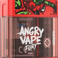 POD - Brusko - Angry Vape Fury - Красный (Red) - 15вт - 4,5мл - 650mAh